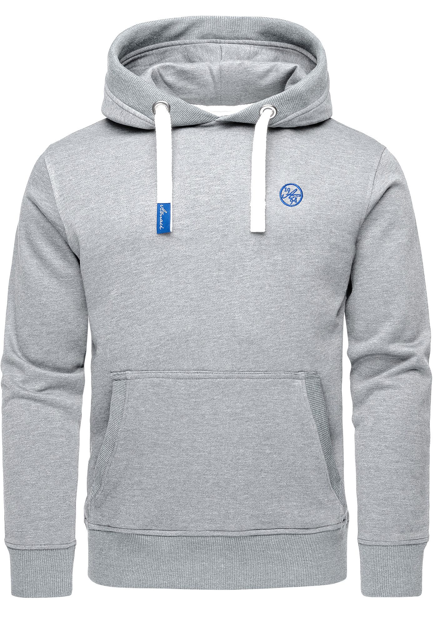 Amaci&Sons Kapuzenpullover WATERBURY Kapuzenpullover Herren Basic Kontrast günstig online kaufen