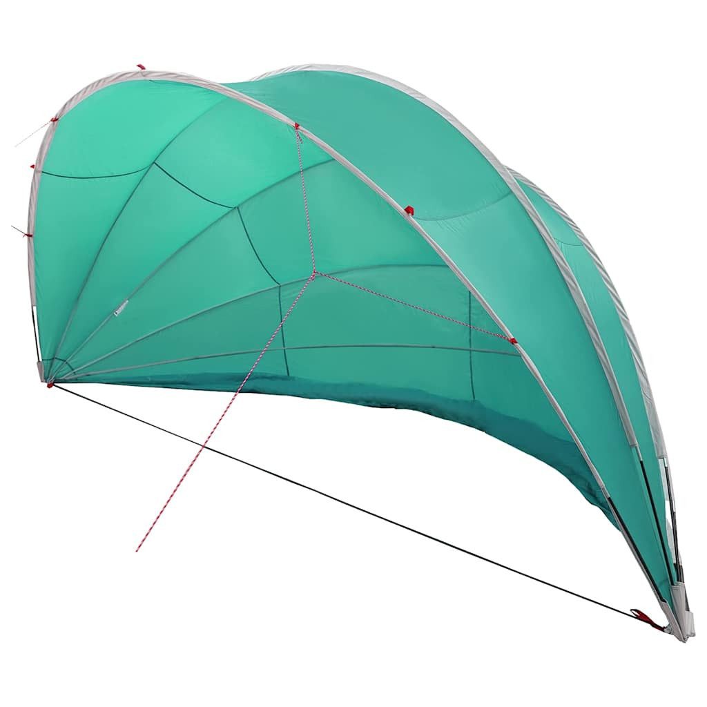 vidaXL Poolüberdachung, Pool-Dome Blau 592 x 590 x 275 cm