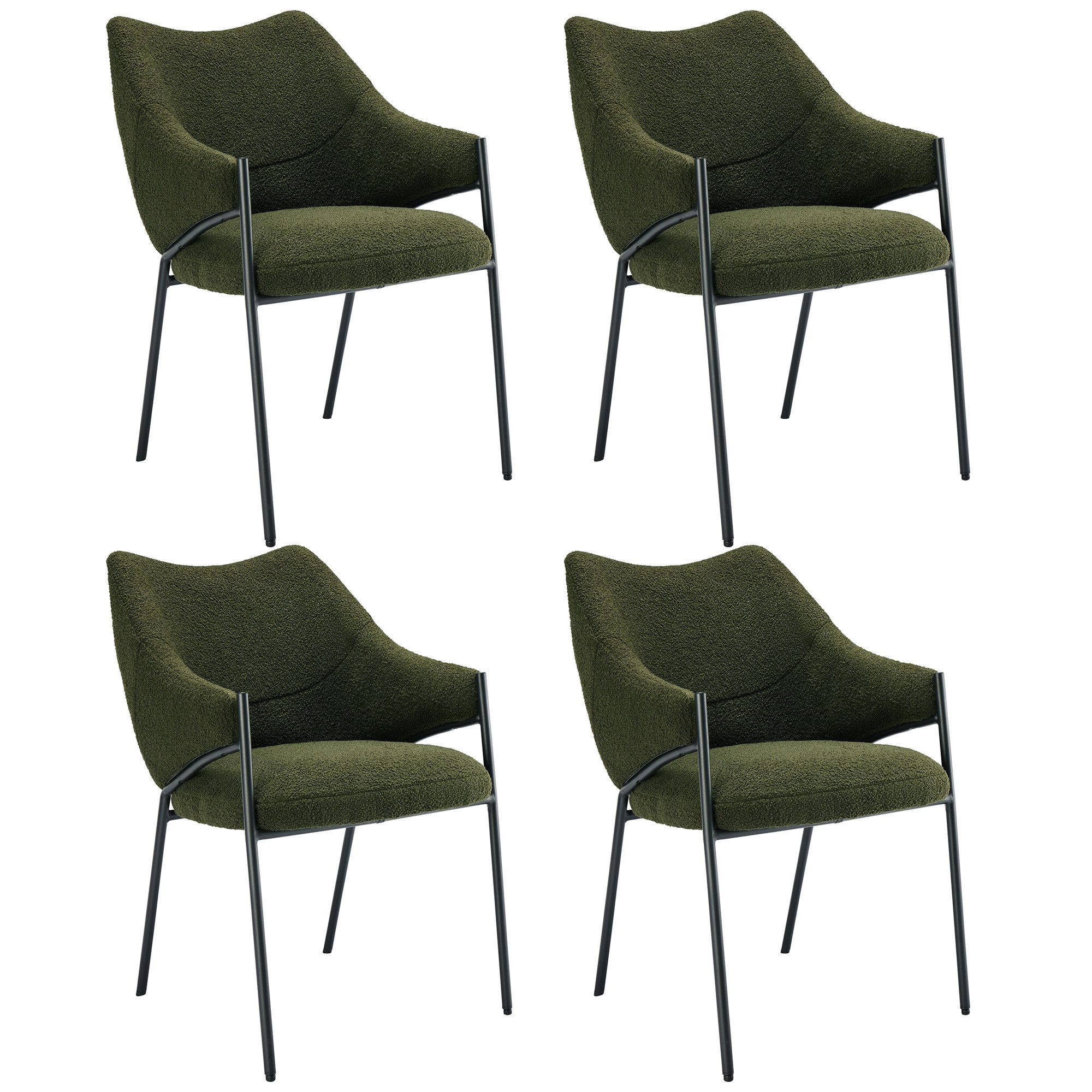 i@home Esszimmerstuhl Loungesessel Sofastuhl,Armlehnensessel Sessel,Lamm Pl günstig online kaufen