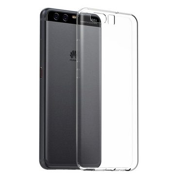 CoolGadget Handyhülle Transparent Ultra Slim Case für Huawei P10 5,1 Zoll, Silikon Hülle Dünne Schutzhülle für Huawei P10 Hülle