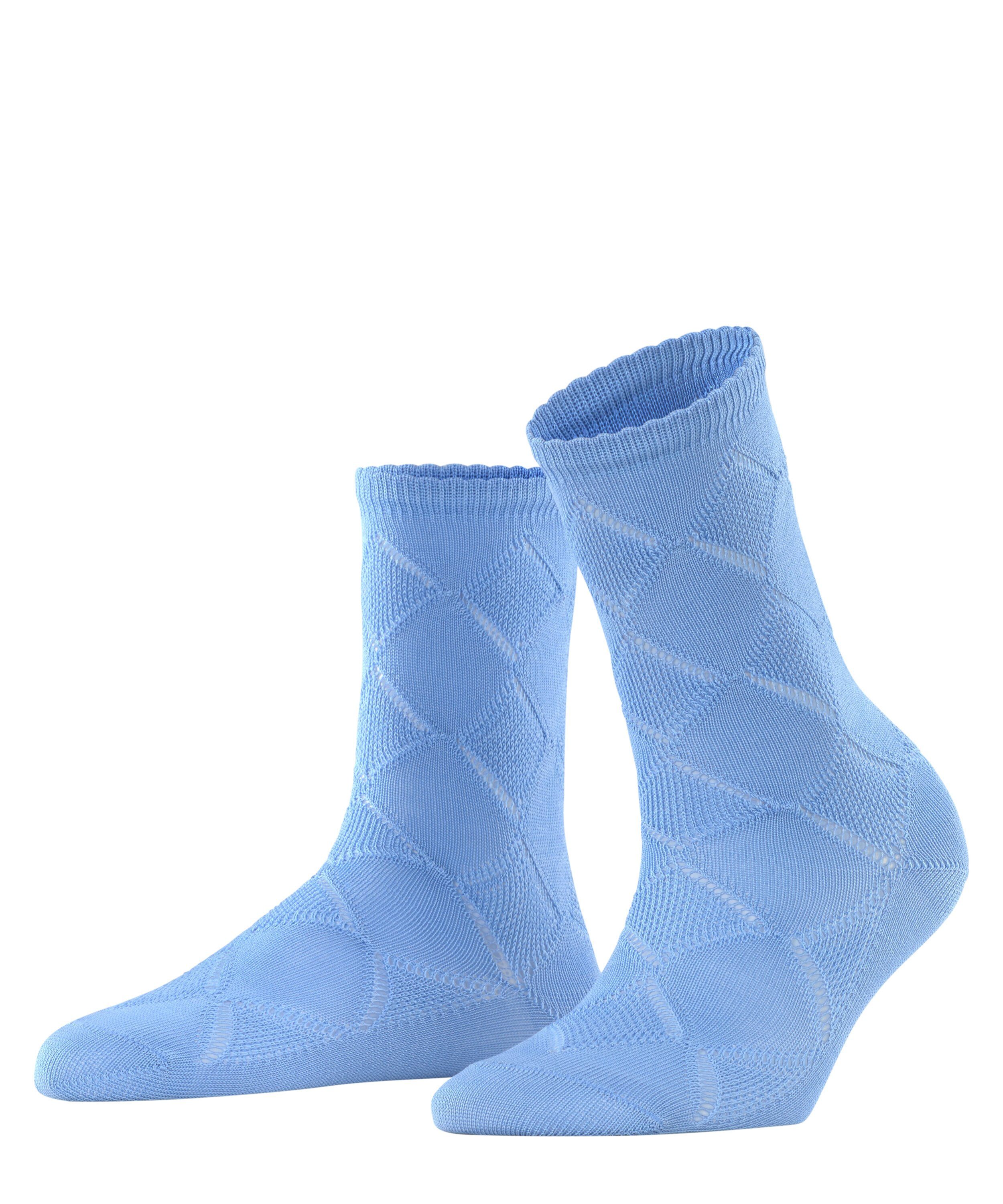 (6534) Socken (1-Paar) FALKE blue sky Argyle Corrosion