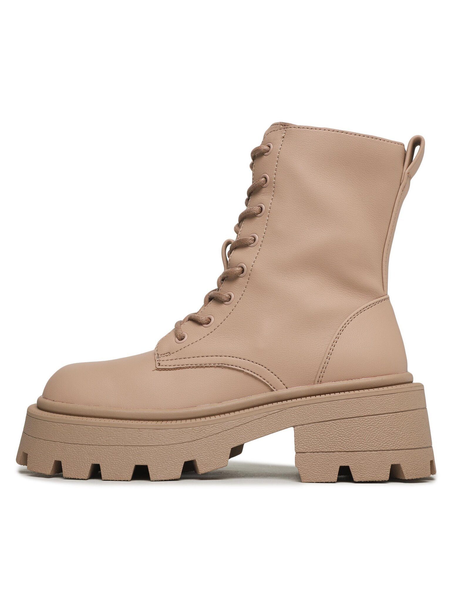ONLY Schnürstiefeletten 15304974 Camel 4328172 Schnürstiefel