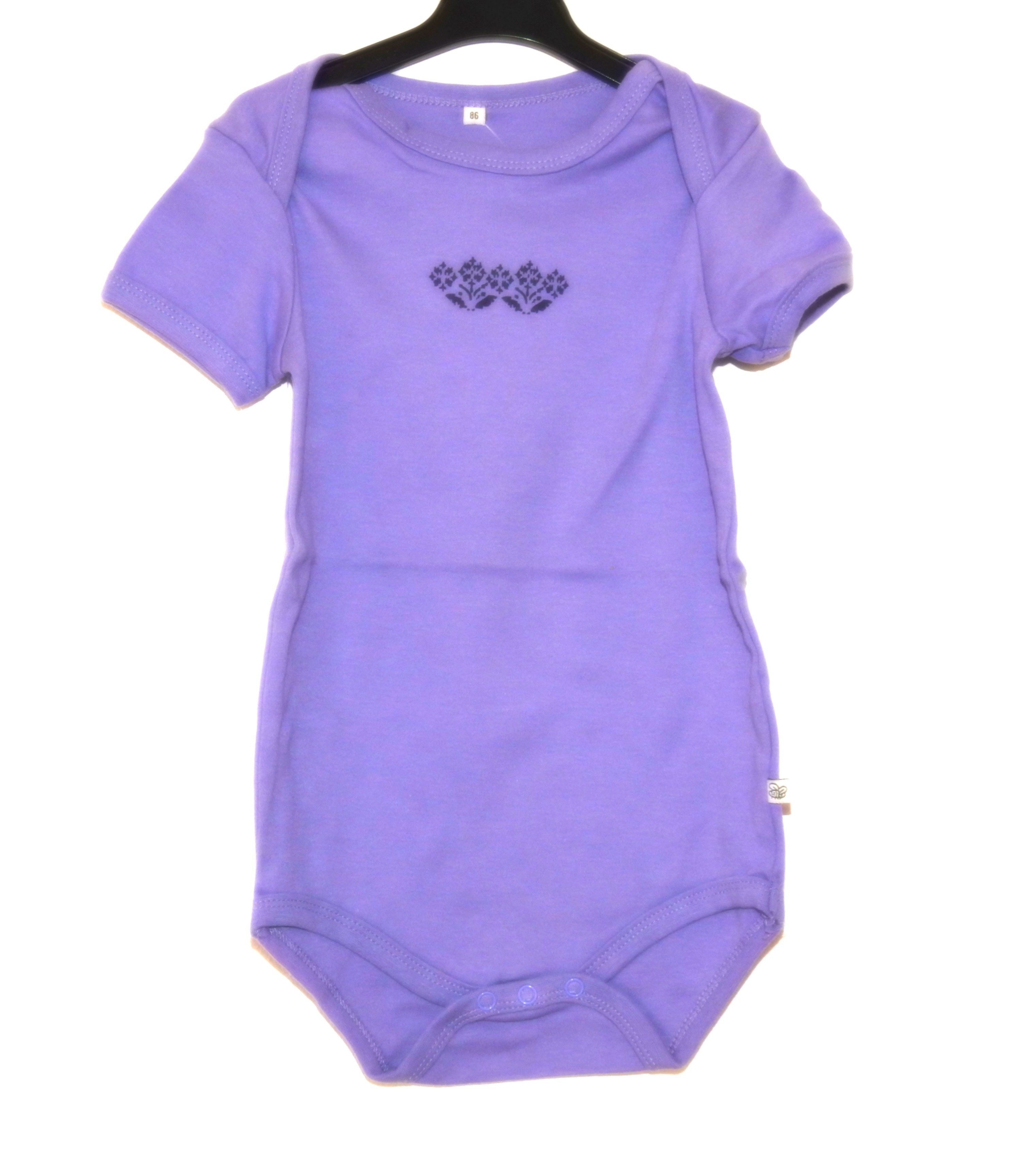 pippi Kurzarmbody Krone