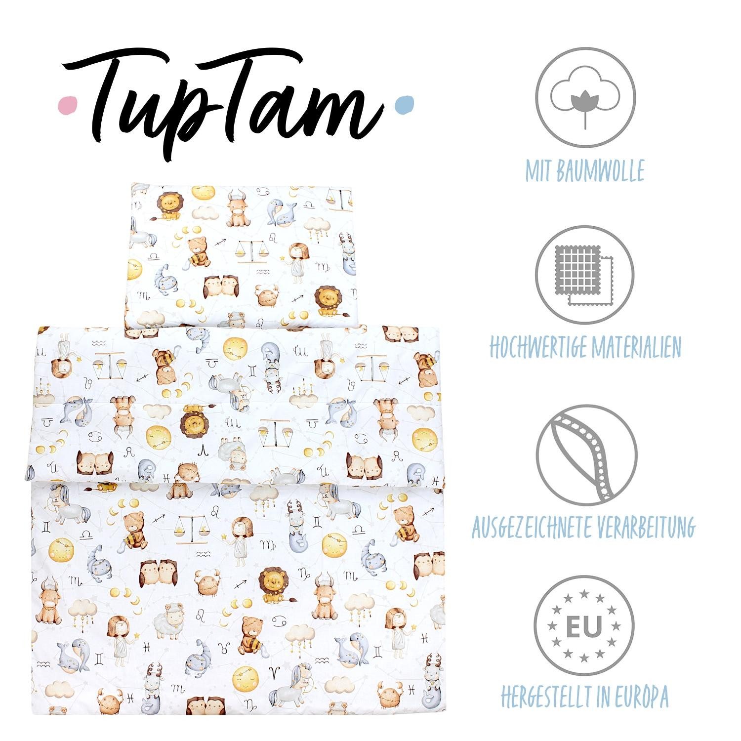 TupTam Kinderbettdecke Kinder Gemusterte Bettdecken Set günstig online kaufen
