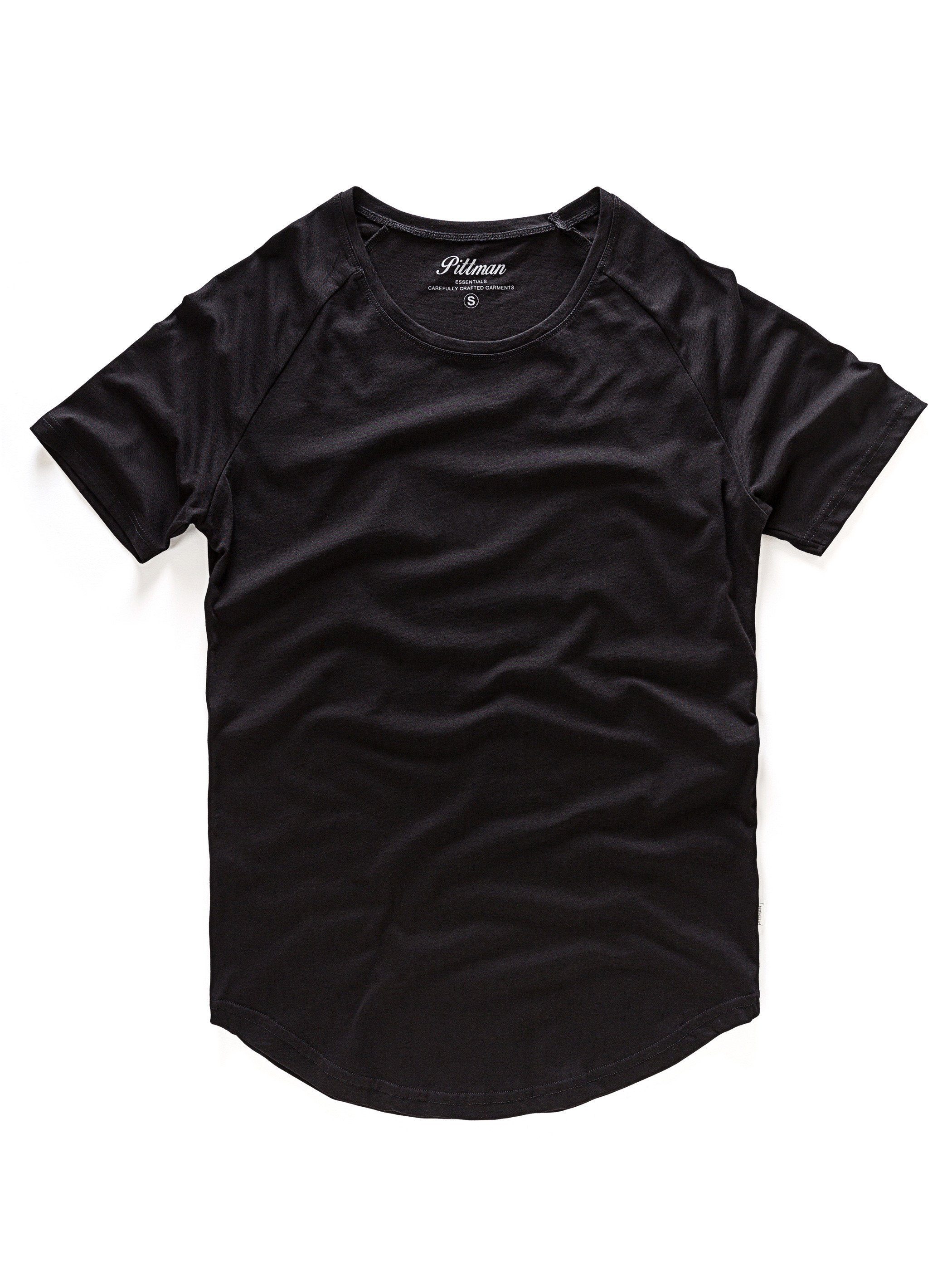 Pittman T-Shirt 3-Pack Herren T-Shirt Finn (Set, 3er-Pack) Oversize Rundhals T-Shirt