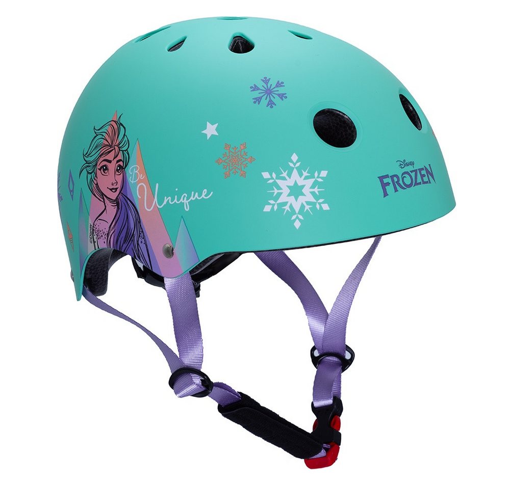 Seven Polska Kinderfahrradhelm Disney Fahrradhelm "FROZEN", Roller Blades, 52-56cm, ab ca. 6 Jahre