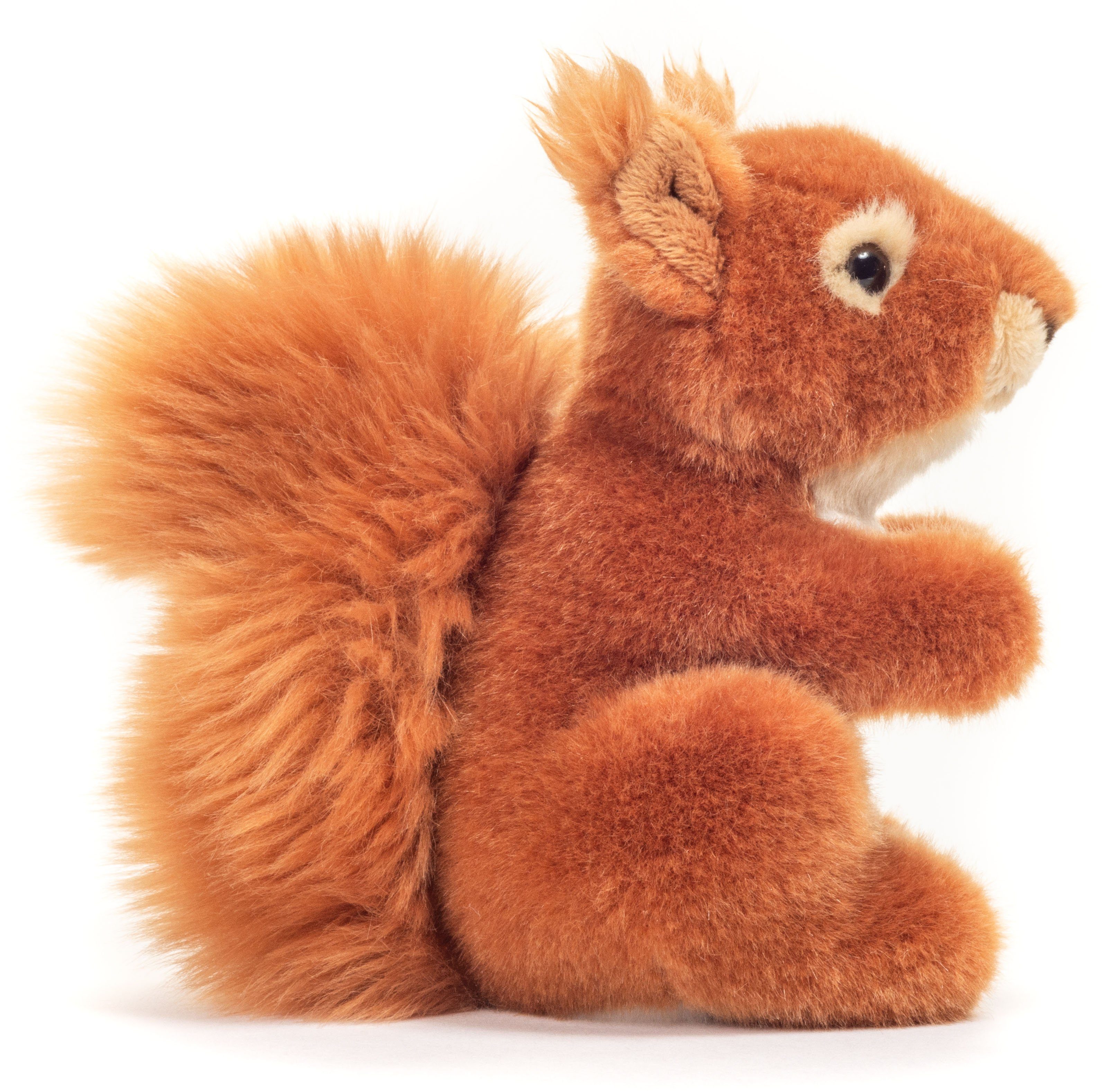Teddy Hermann® Kuscheltier Eichhörnchen, 14 cm, zum Teil aus recyceltem Material