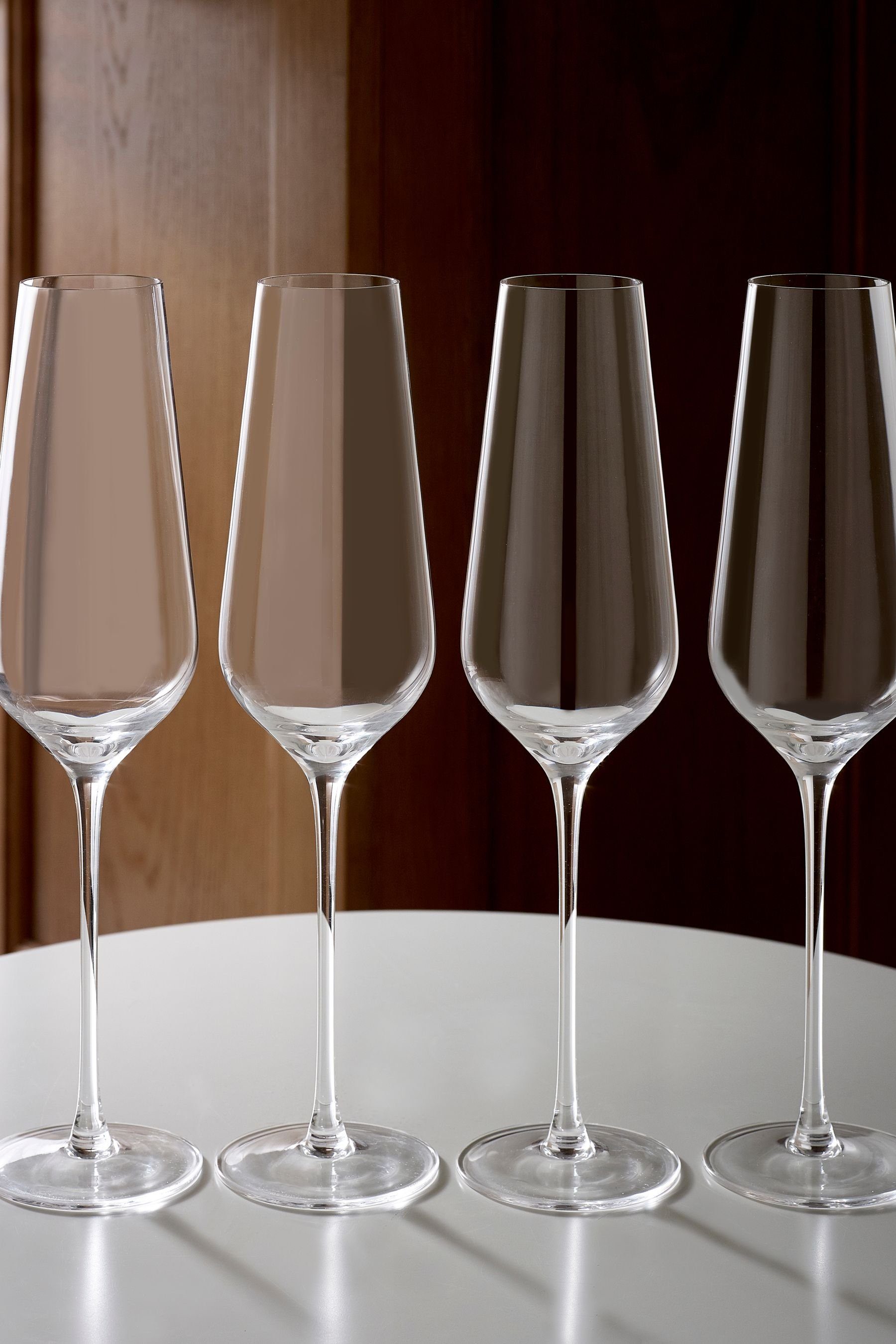 Next Tumbler-Glas Belgravia Champagnerflöten aus Kristall im 4er-Set, 1-tlg., Glas