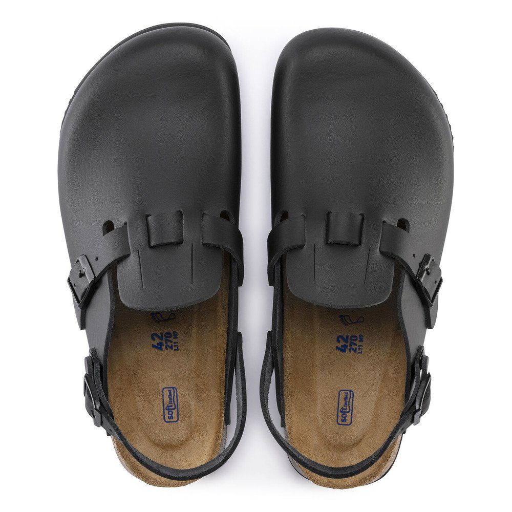 Birkenstock Clog Kay Superlauf, WB, Naturleder, schwarz Pantolette – Bild 3 von 5