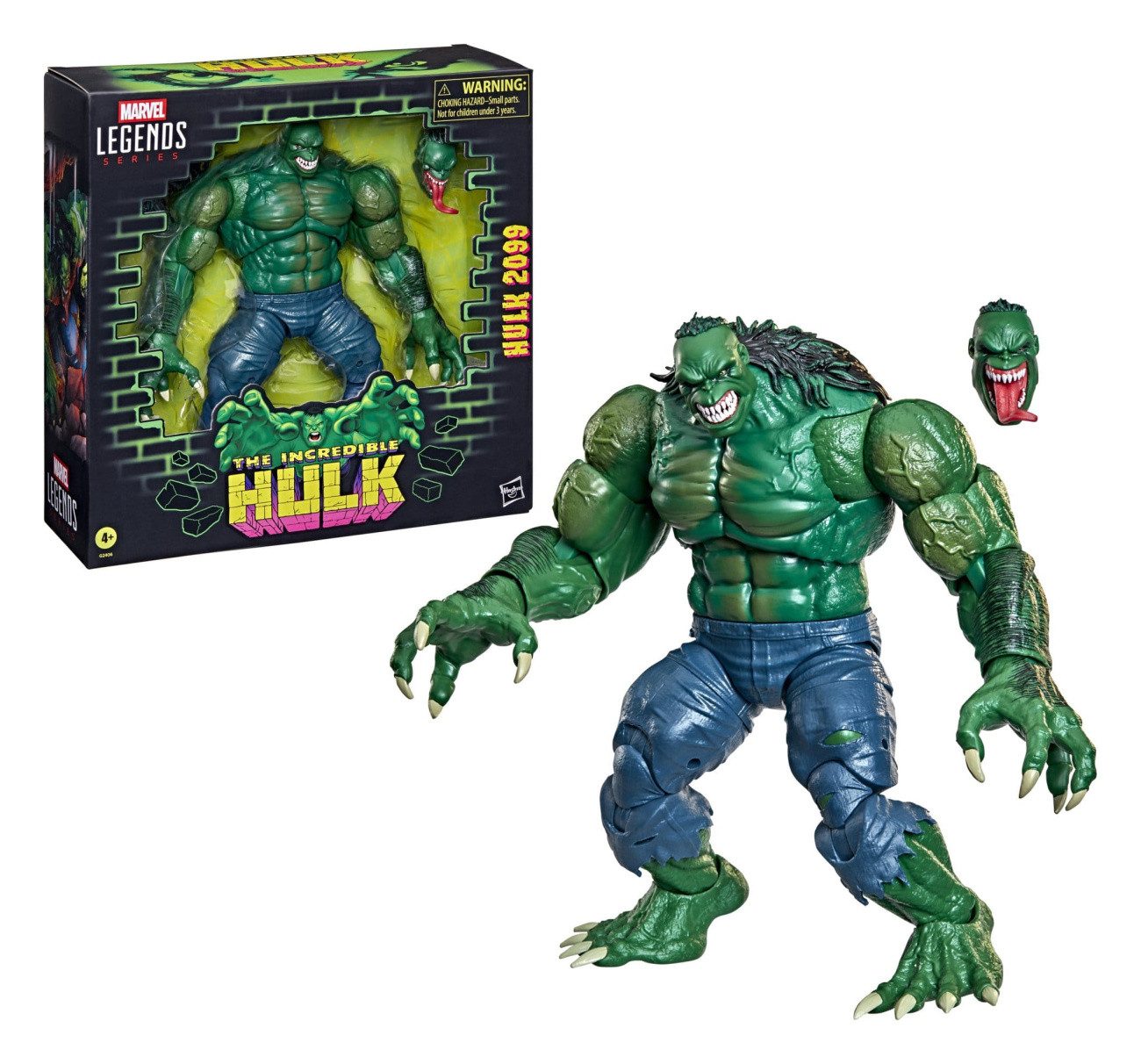 Hasbro Actionfigur The Incredible Hulk Marvel Legends Actionfigur Hulk 2099 15 cm
