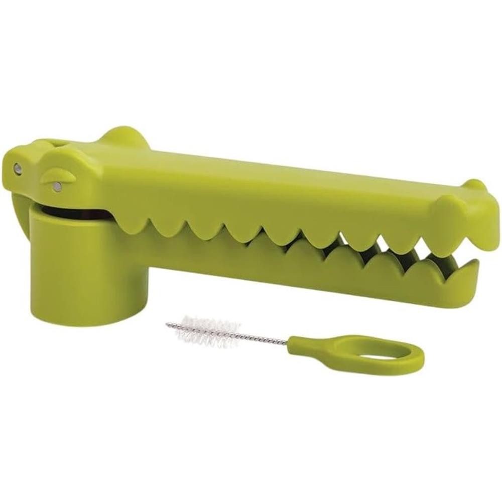 OTOTO Knoblauchpresse Alligator Garligator Garlic Press mit ergonomischem Griff