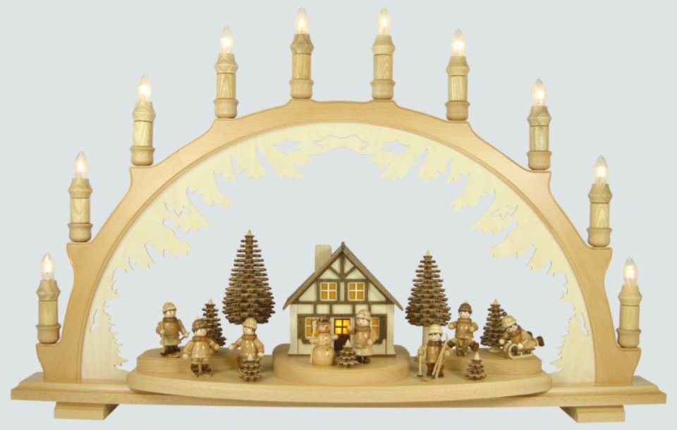 Lenk und Sohn Osterhase Lenk und Sohn Schwibbogen Winterkinder