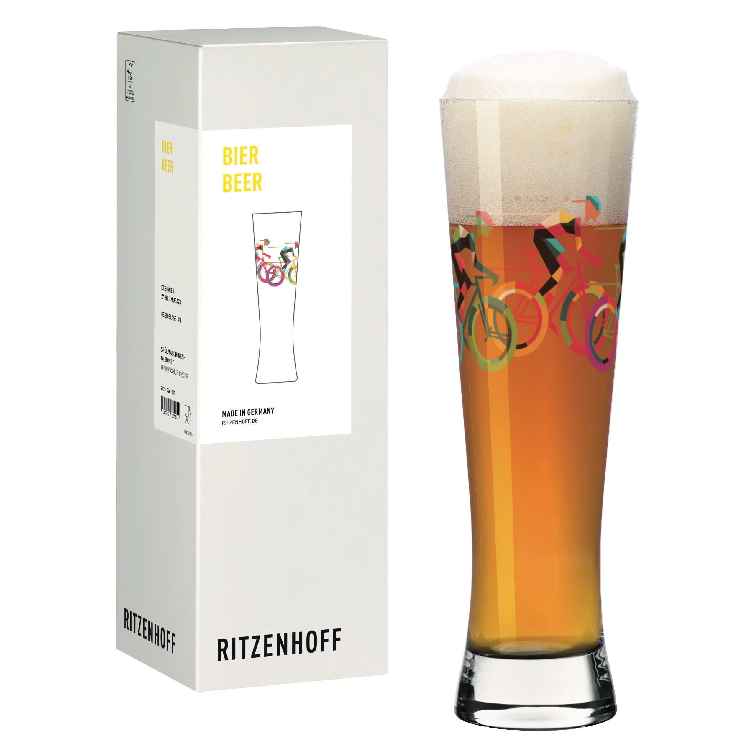 Ritzenhoff Bierglas Radsport