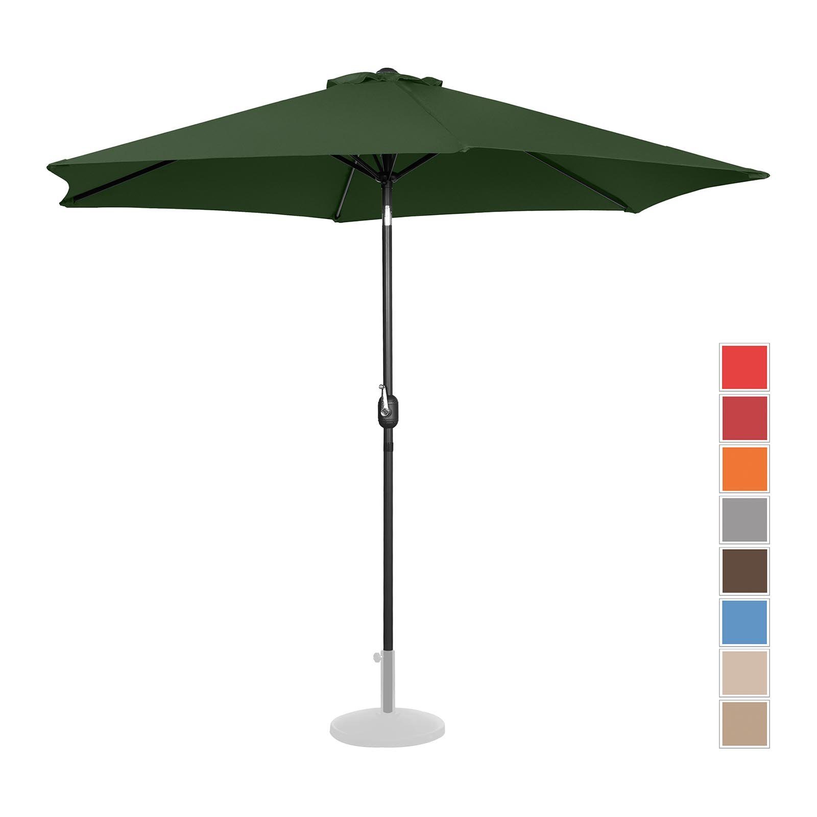 Uniprodo Sonnenschirm Uniprodo Sonnenschirm groß Gartenschirm