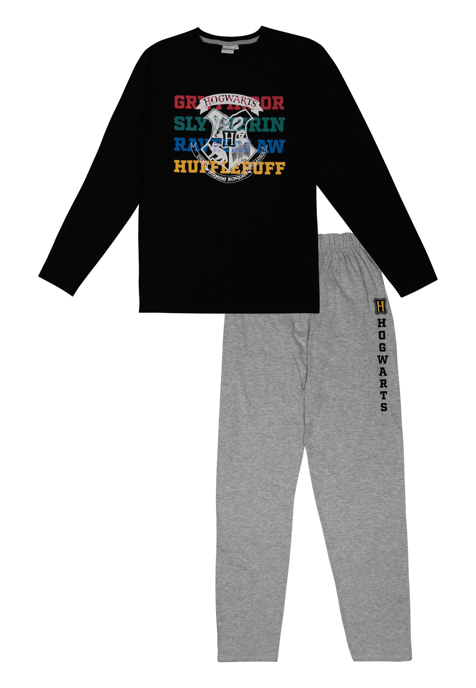 United Labels® Schlafanzug Harry Potter Schlafanzug Hogwarts Pyjama Set Lan günstig online kaufen