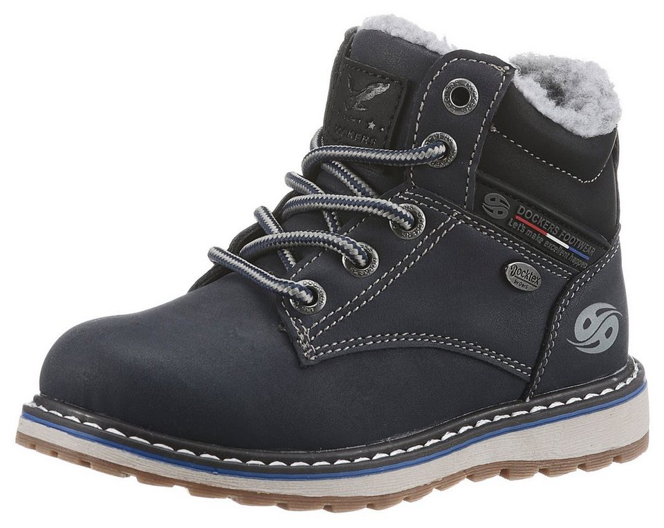 Warmfutter, Winterboots Mit Gerli Warmfutter-Innenausstattung kuscheliger mit by Dockers