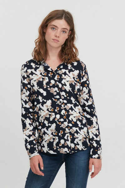 Ichi Langarmbluse IHVERA SH10 - 20115116 moderne Bluse mit coolem Print