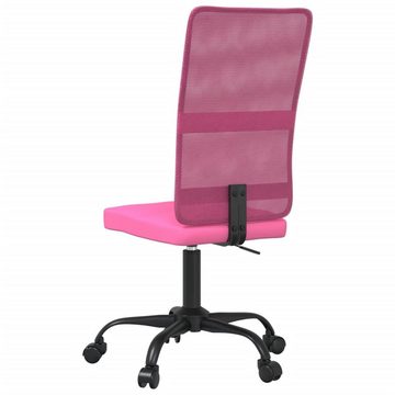 vidaXL Bürostuhl Bürostuhl Höhenverstellbar Rosa Netzstoff (1 St)
