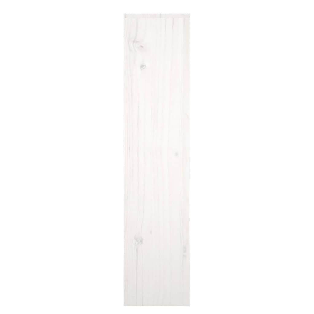 Weiß cm Heizkörper-Wäschetrockner Heizkörperverkleidung 153x19x84 vidaXL Kiefer Massivholz
