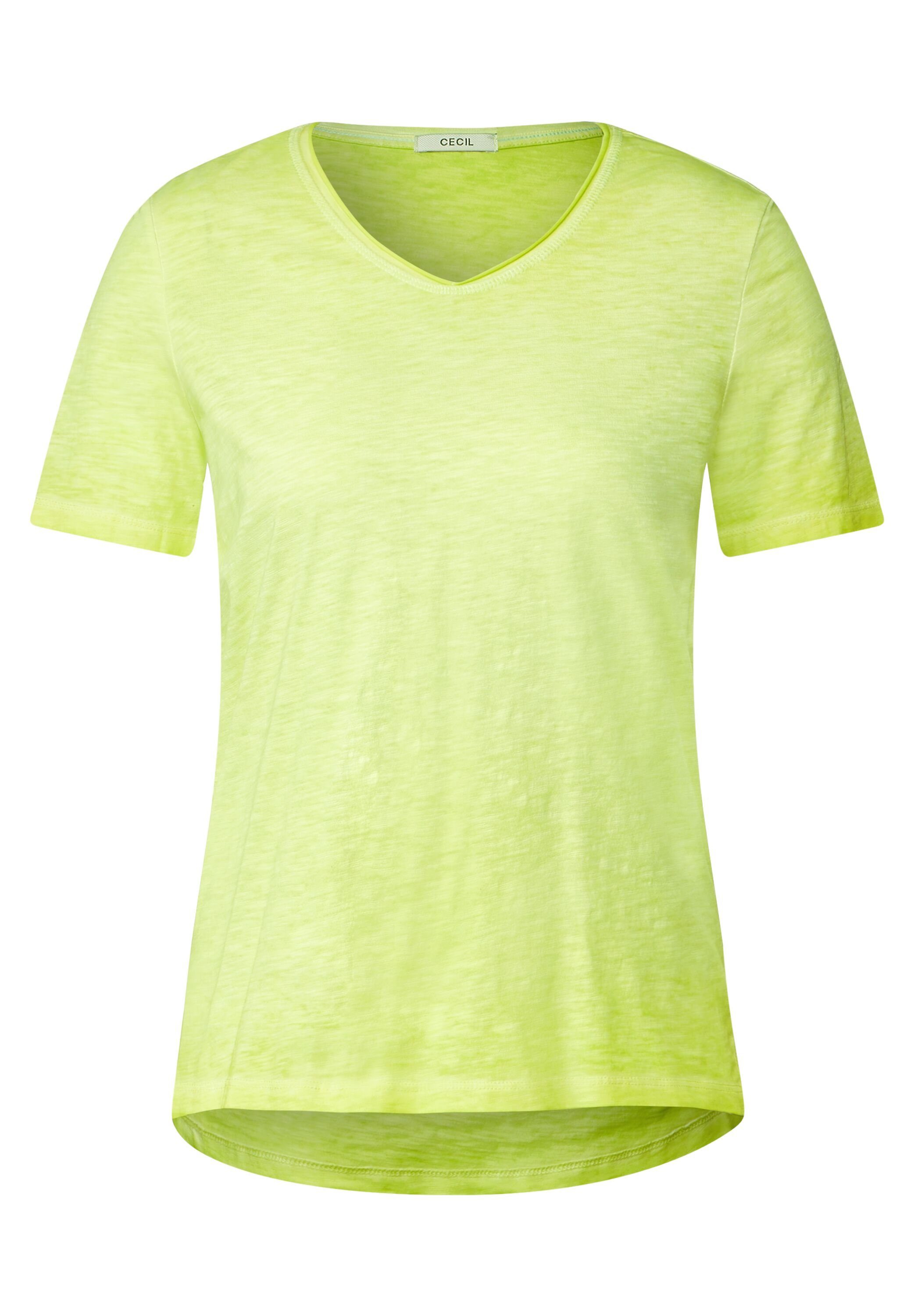 Cecil T-Shirt 14749 limelight