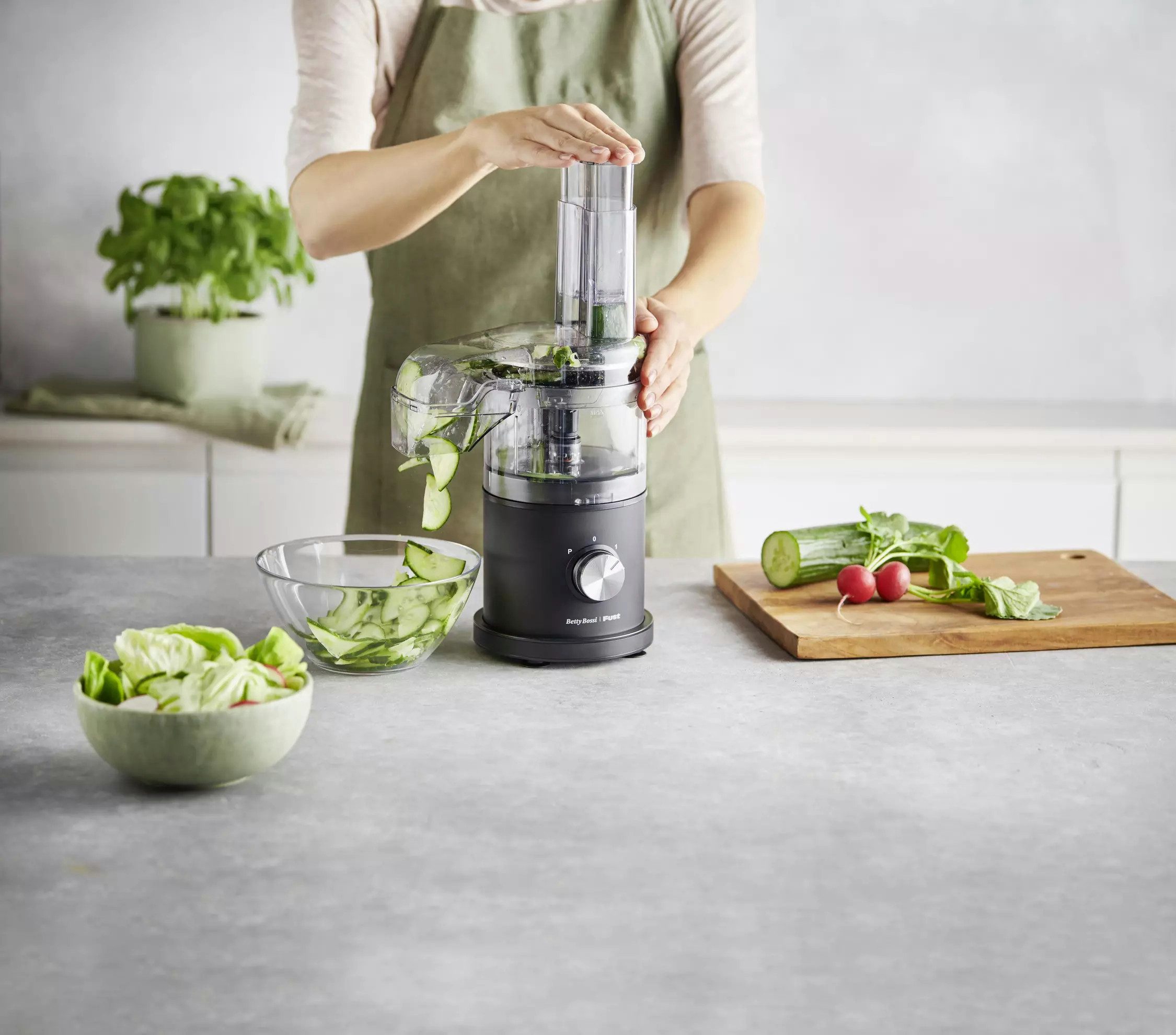 Betty Bossi Zerkleinerer BETTY BOSSI Universalhacker - Set mit 3 Einsätzen 400 W, 400 W