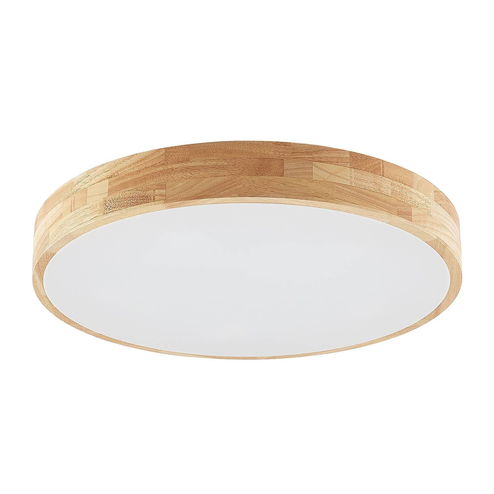 Lindby Deckenleuchten Tanju, Holz IP20, 5 x 15 W LED