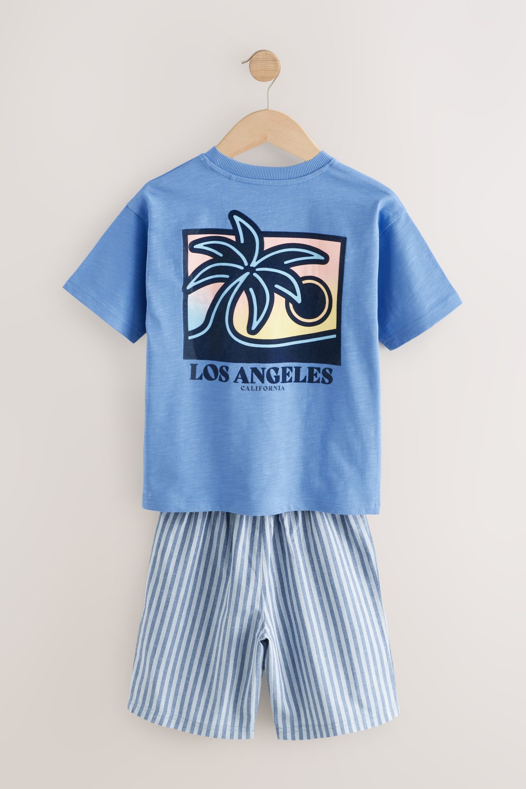Next Pyjama Kurze Schlafanzüge aus kariertem günstig online kaufen