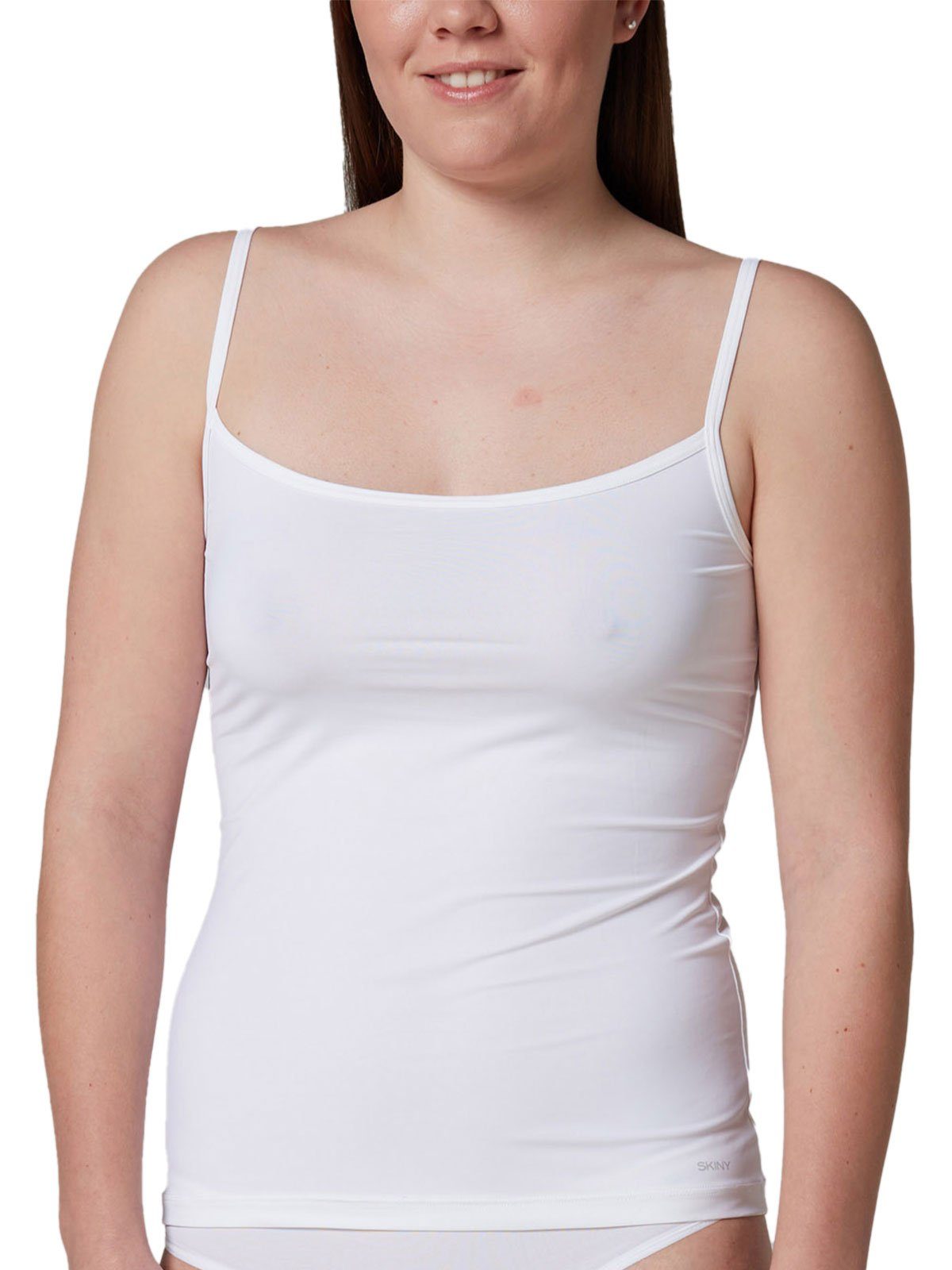 Skiny Achseltop Damen Spaghettishirt 2er Pack Micro Advantage (Packung, 2-S günstig online kaufen