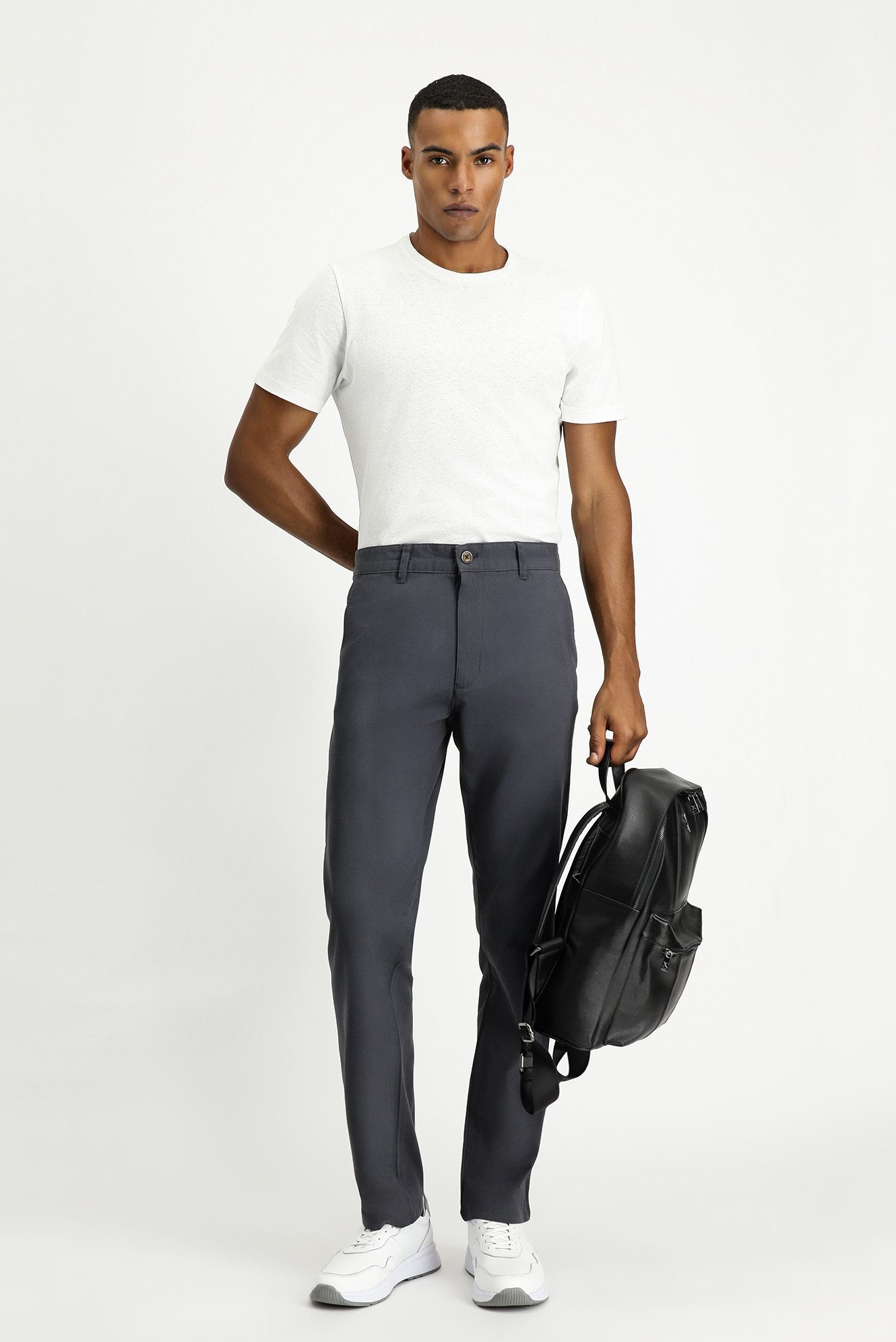 KIGILI Chinohose Regular Fit Chino-Herrenhose mit günstig online kaufen