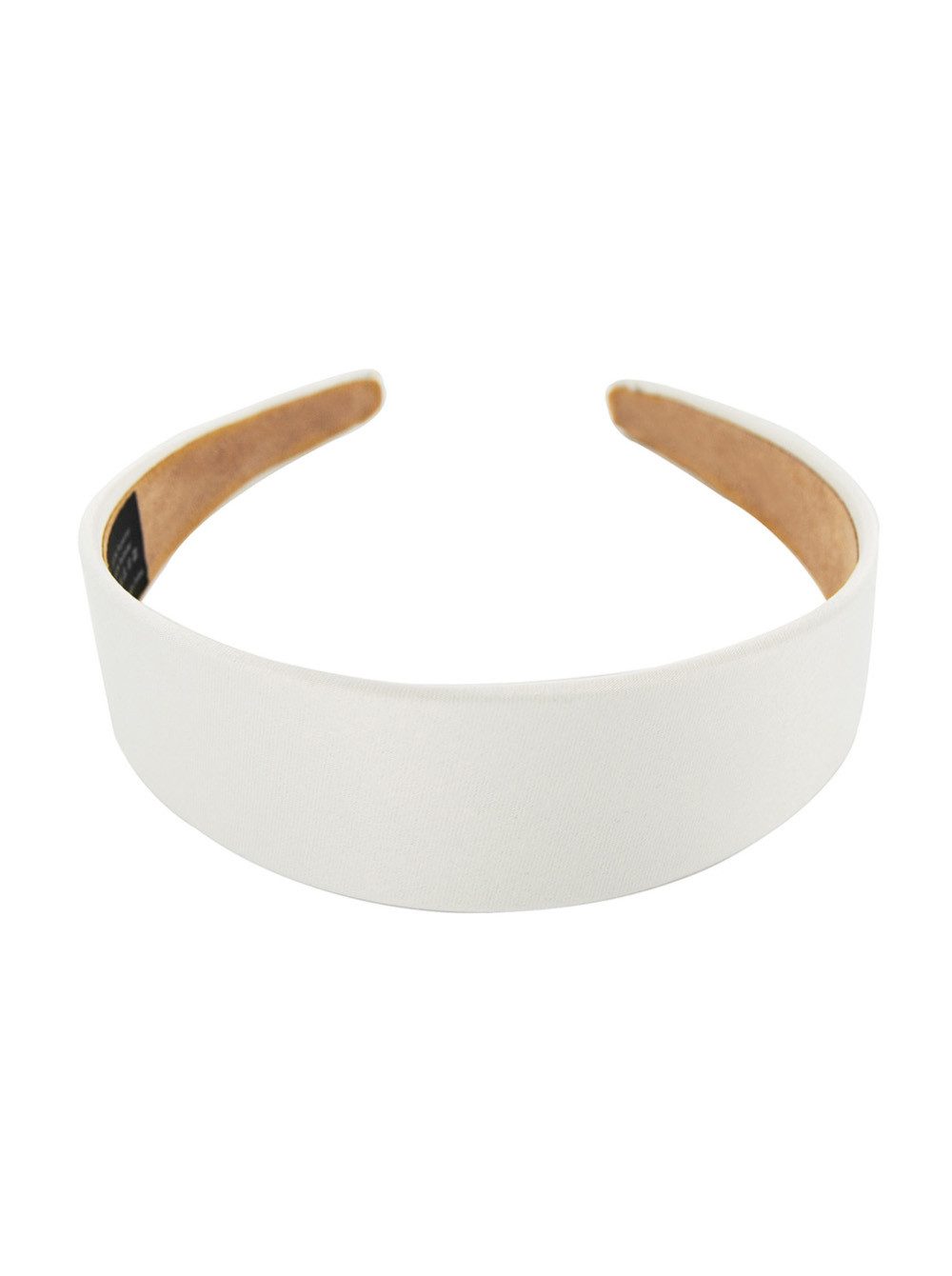 axy Haarreif Breiter Haarreif mit Satin bezogen, Vintage Klassik-Look Damen Haareifen Haarband