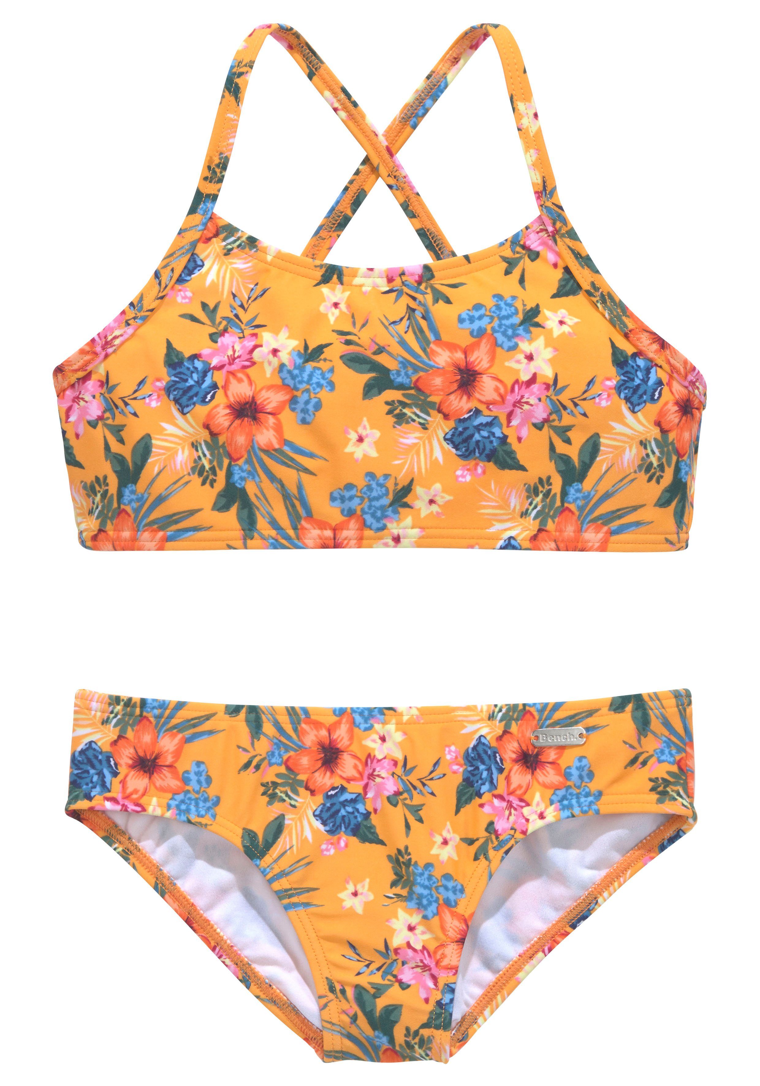 Bench. Bustier-Bikini Maui Kids trendigem mit Druck