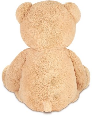 BRUBAKER Kuscheltier »XXL Teddybär 100 cm groß - Beige« (1-St), großer Teddy Bär, Stofftier Plüschtier
