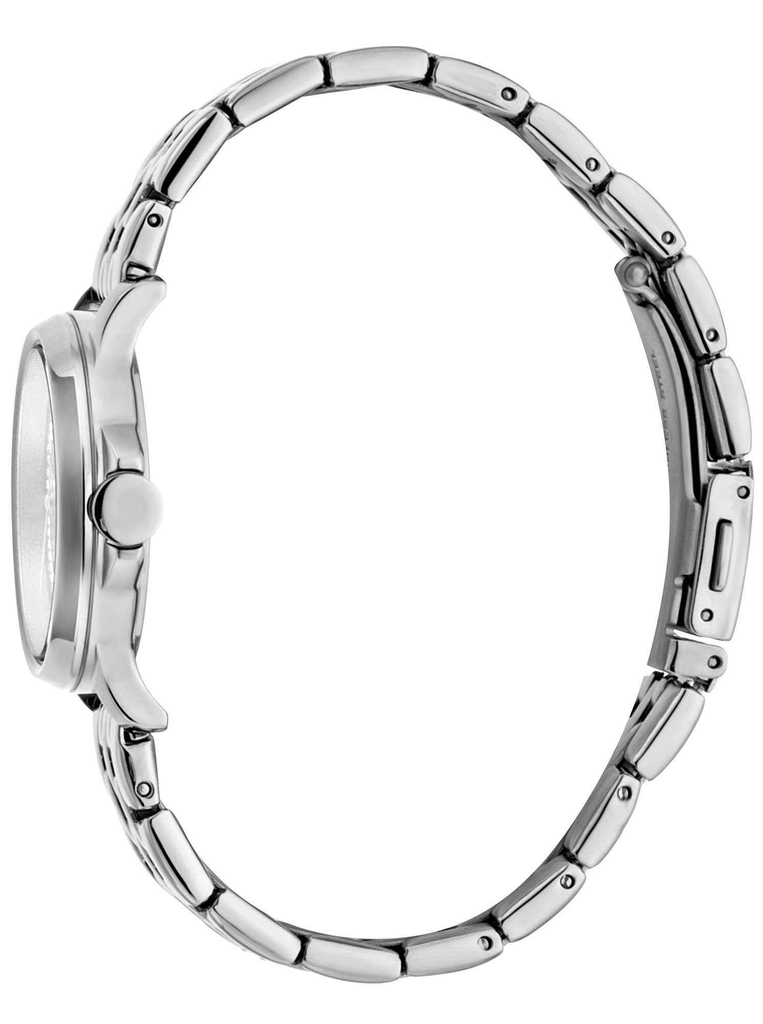 Esprit Quarzuhr ES1L144M0055 ES1L144M0055, Esprit ES1L144M0055 Bent Silver MB Uhr Damenuhr Edelstahl silber
