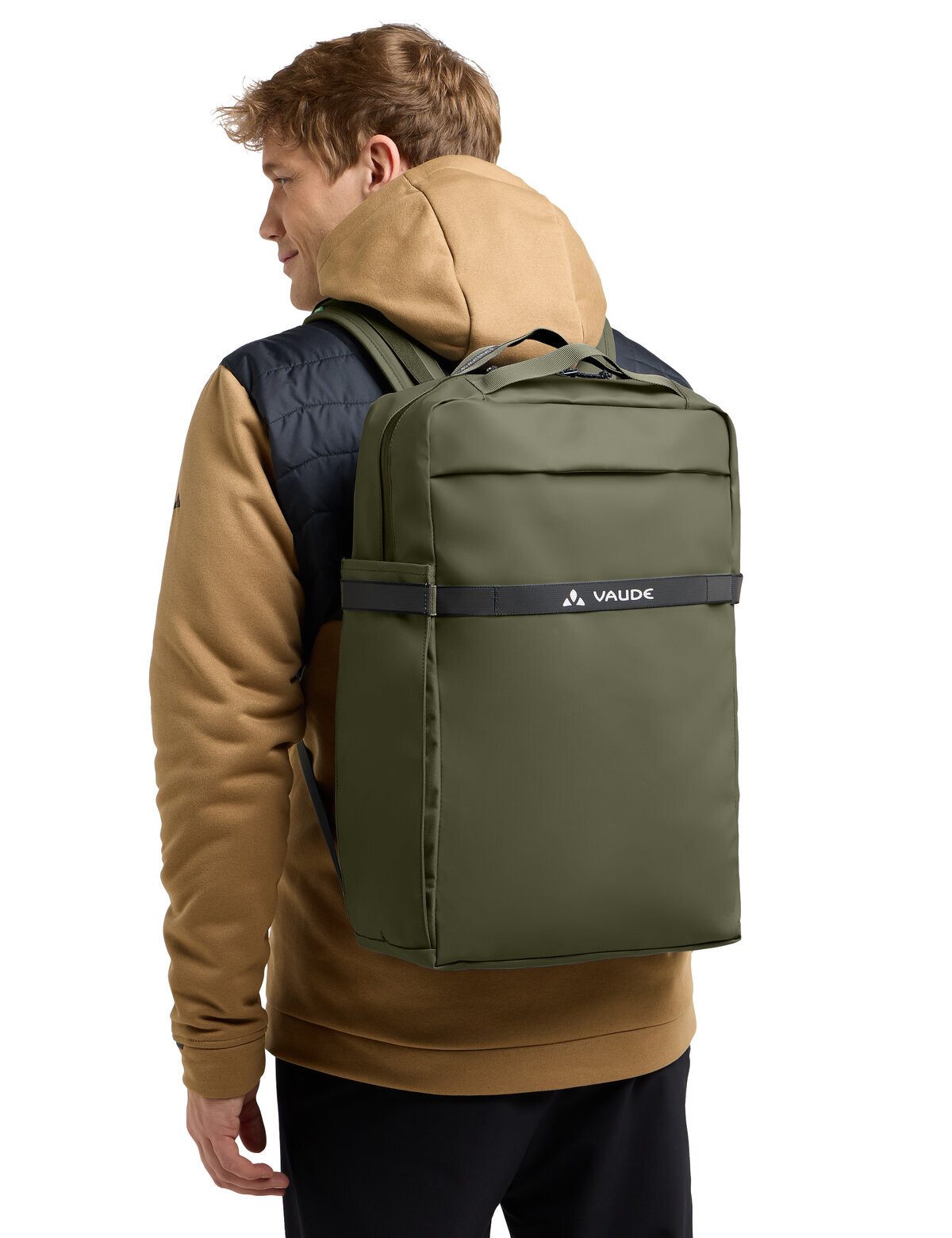 VAUDE Wanderrucksack Mineo Transformer Backpack 20 (Kein Set), vielseitiger Fahrradrucksack mit Rollverschluss