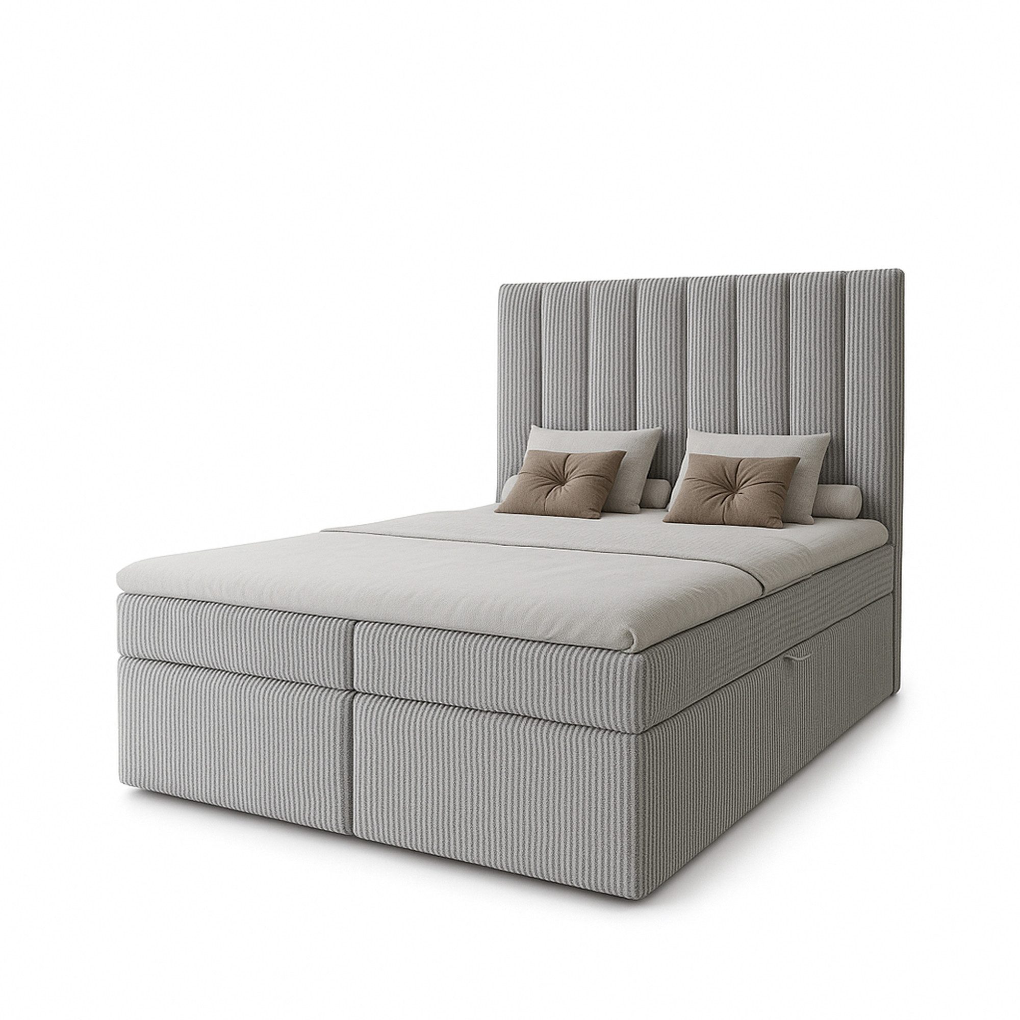 MARPUR Boxspringbett NERO MIL (Boxspringbett, Bettkasten, Matratze), Bettka günstig online kaufen