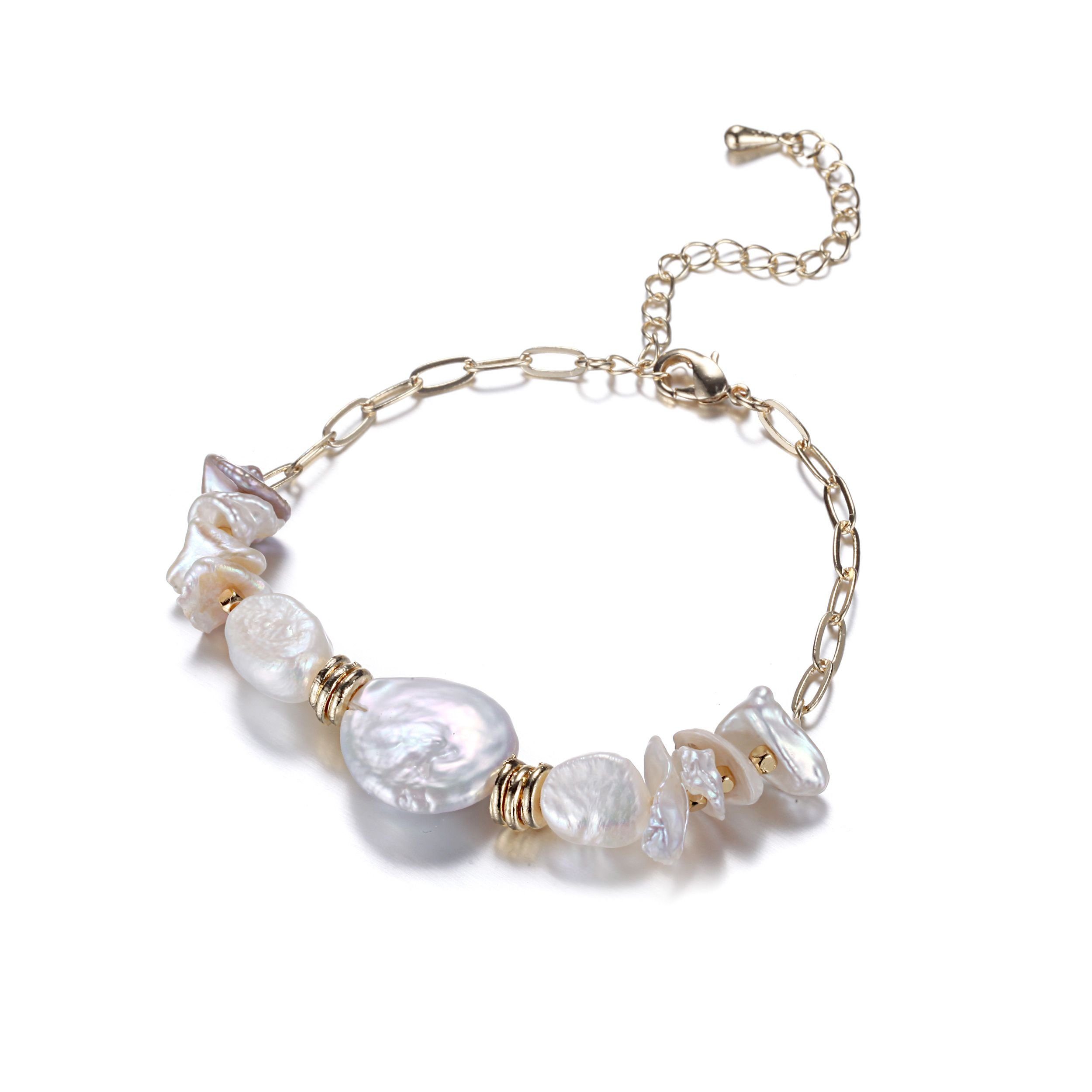 Vivance Perlenarmband BEACH LIFE Armband mit Perlmutt, Anhänger nicht abnehmbar