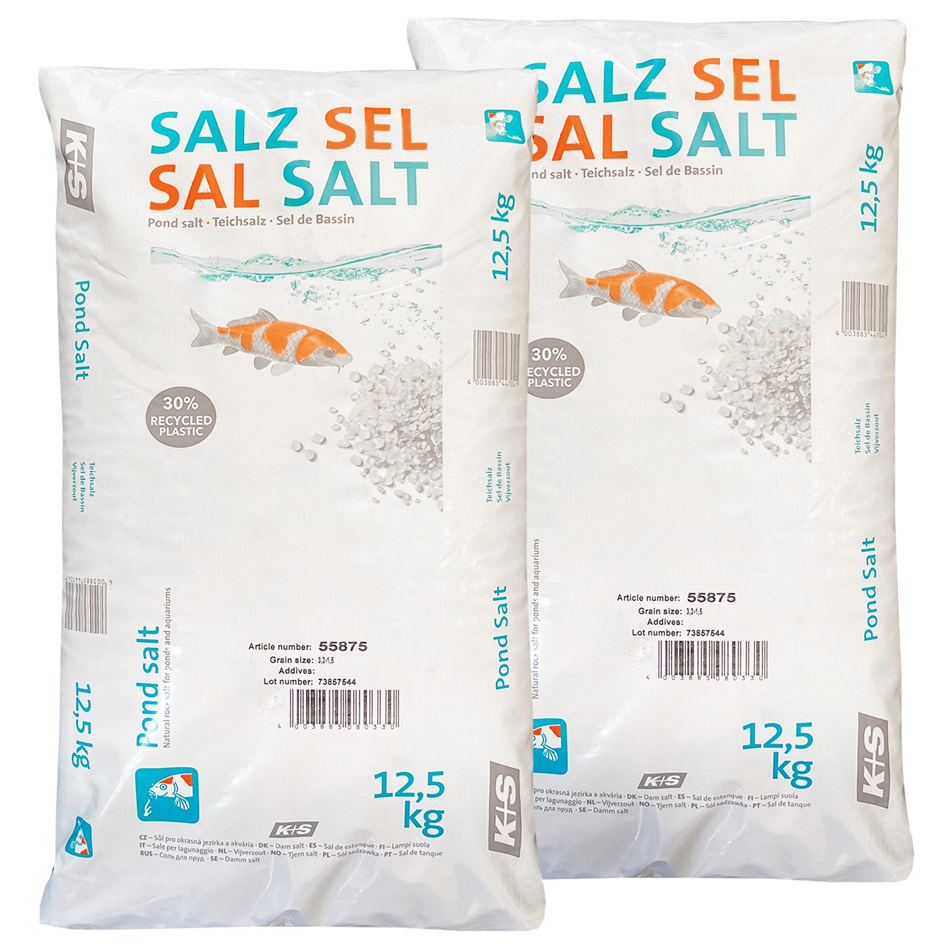 K+S Teichpflege 12,5kg Sack Teichsalz für günstig online kaufen