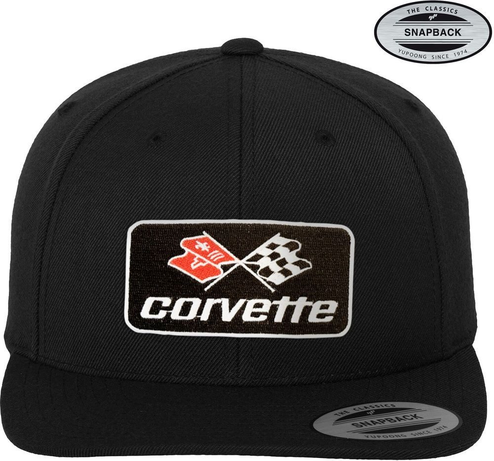 Corvette Snapback Cap C3 Patch Premium Snapback Cap