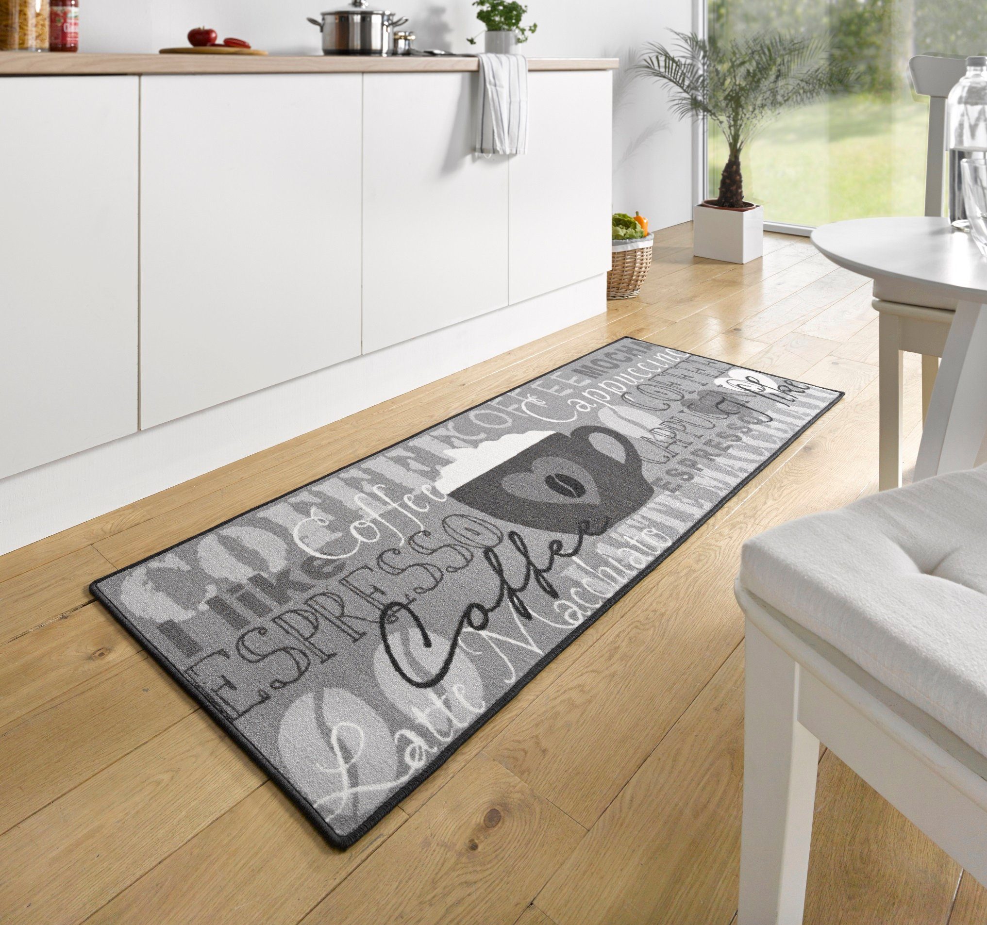 Küchenläufer Küchenläufer Küchenmatte designimpex, 67 Coffee Rechteck, Küchenteppich Höhe: Läufer mm 67x180 KL cm