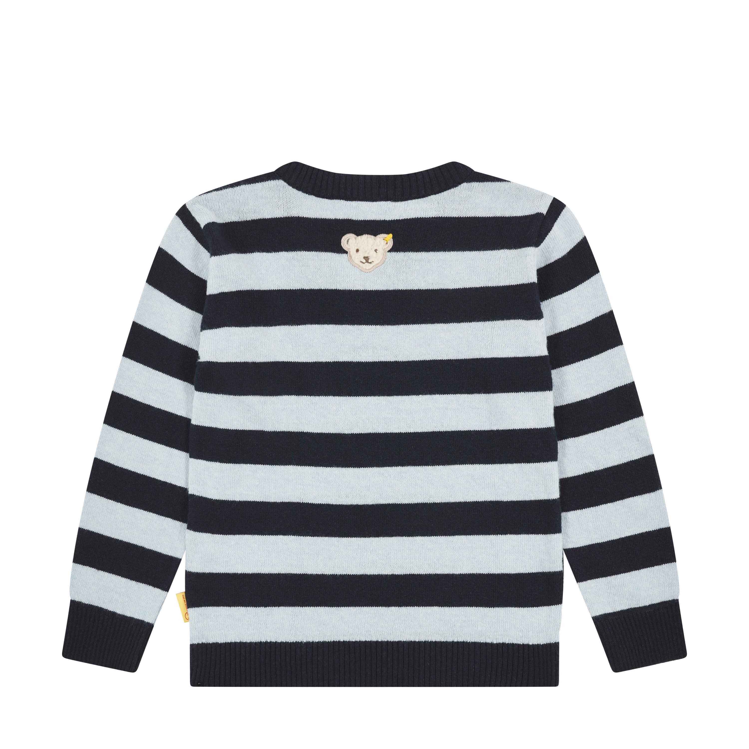 Steiff Rundhalspullover Pullover College