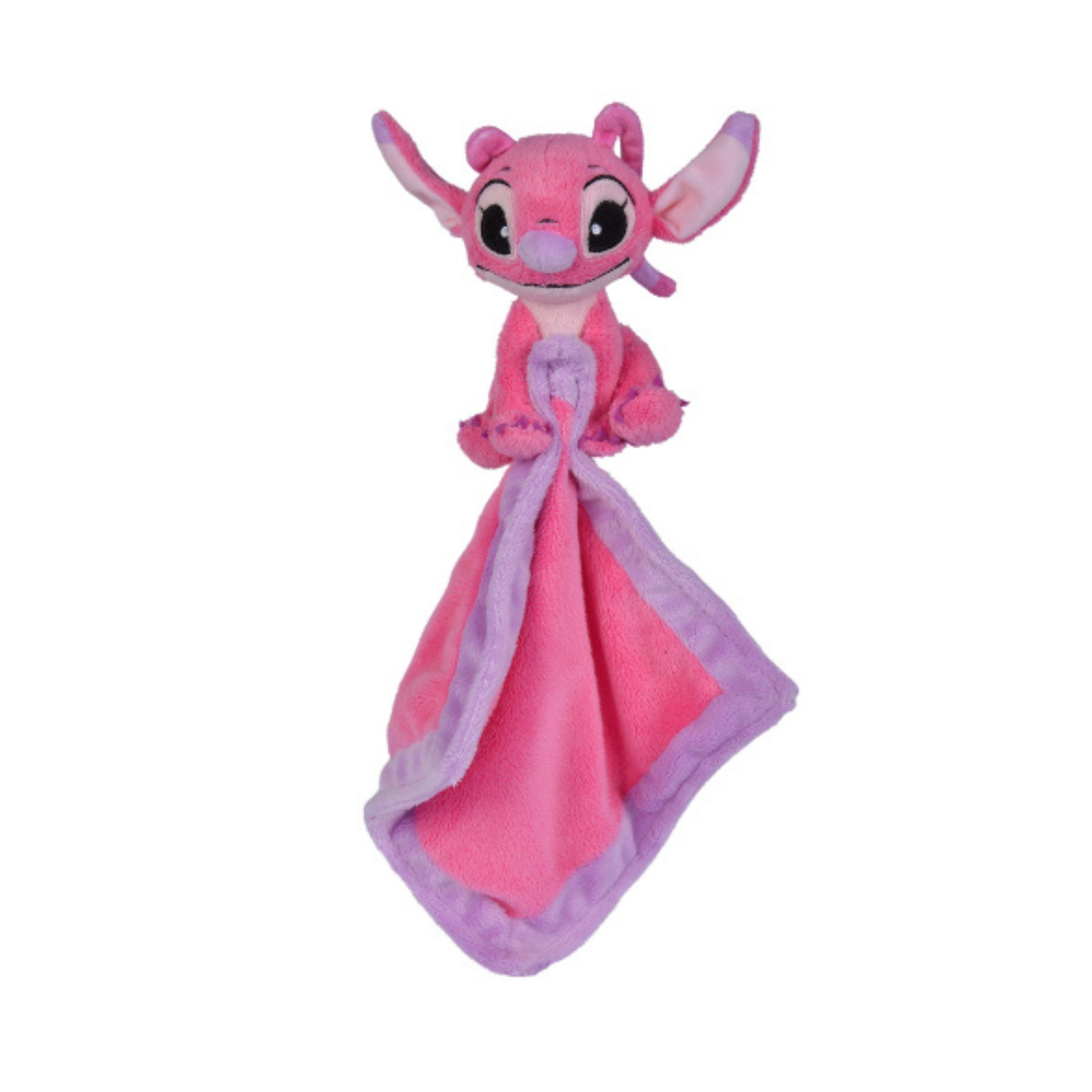 Lilo & Stitch Kuscheltuch Angel Rosa Schmusetuch Plüschtuch Kinder Kuschelfigur, (1-tlg)