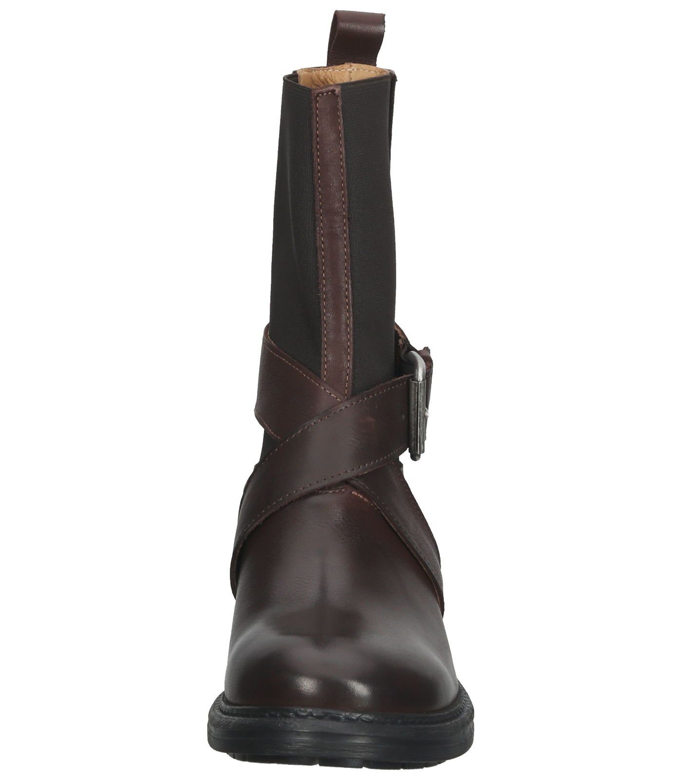 Leder Shabbies Stiefel Amsterdam Stiefel Dunkelbraun