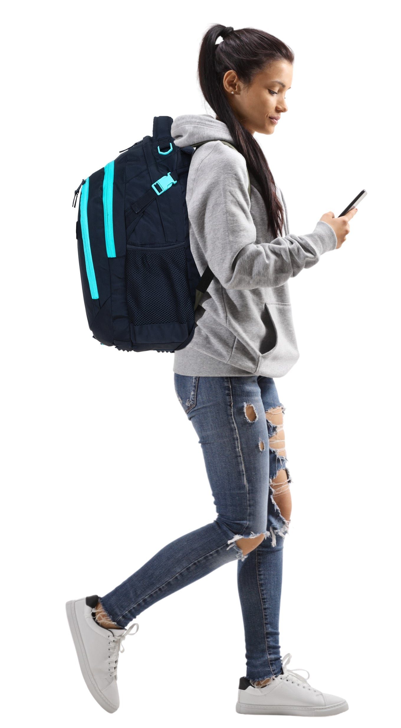 ELEPHANT Schulrucksack Hero Signature Schultasche (2 Teile Set), Rucksack + Mäppchen Box
