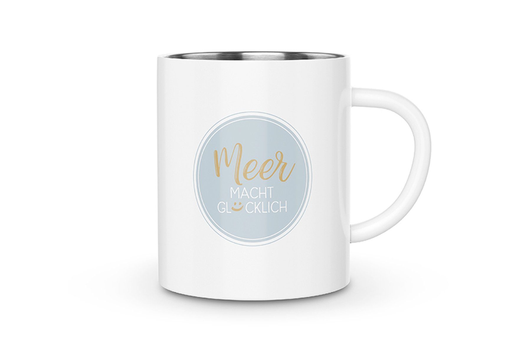 La Vida Thermobecher Thermobecher Thermotasse Isolierbecher Camping Kaffeetasse Edelstahl