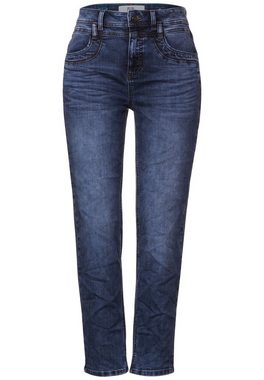 STREET ONE Loose-fit-Jeans Style Denim Modern Straight High Waist