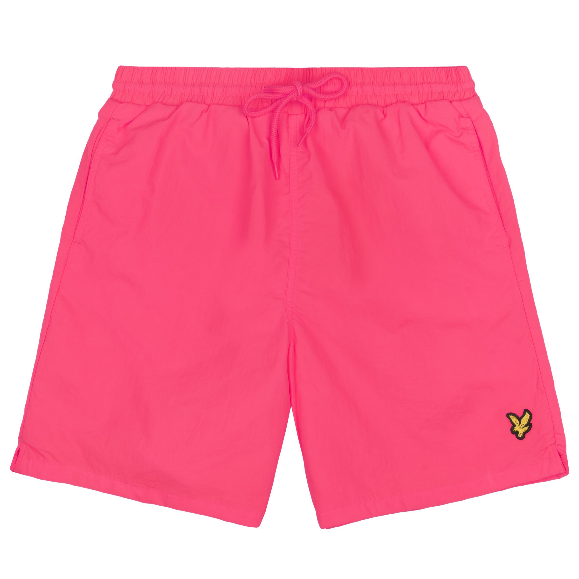 Lyle & Scott Badeshorts Lyle Plain pink electric Scott & Badeshorts Herren