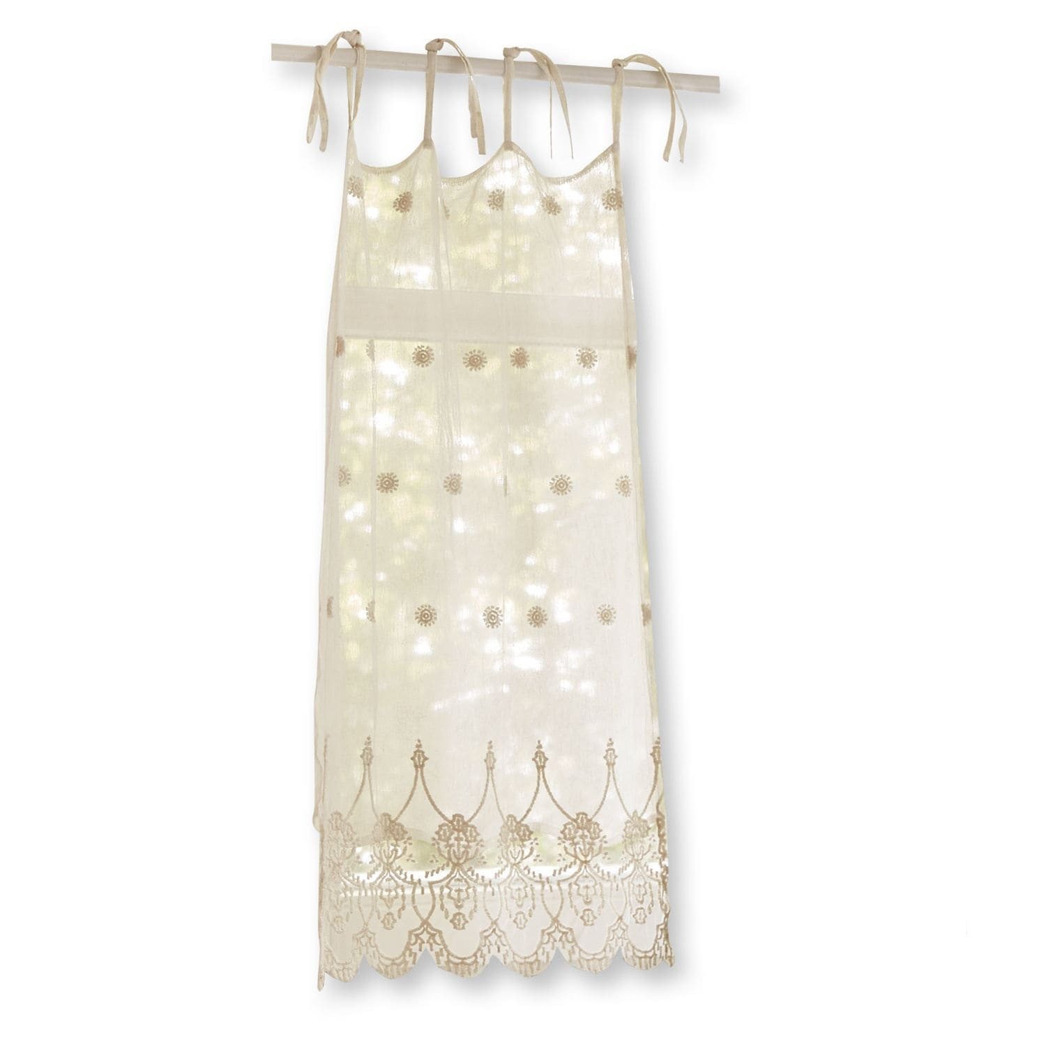 Mirabeau Scheibengardine Scheibengardine Vilriour beige/weiß günstig online kaufen