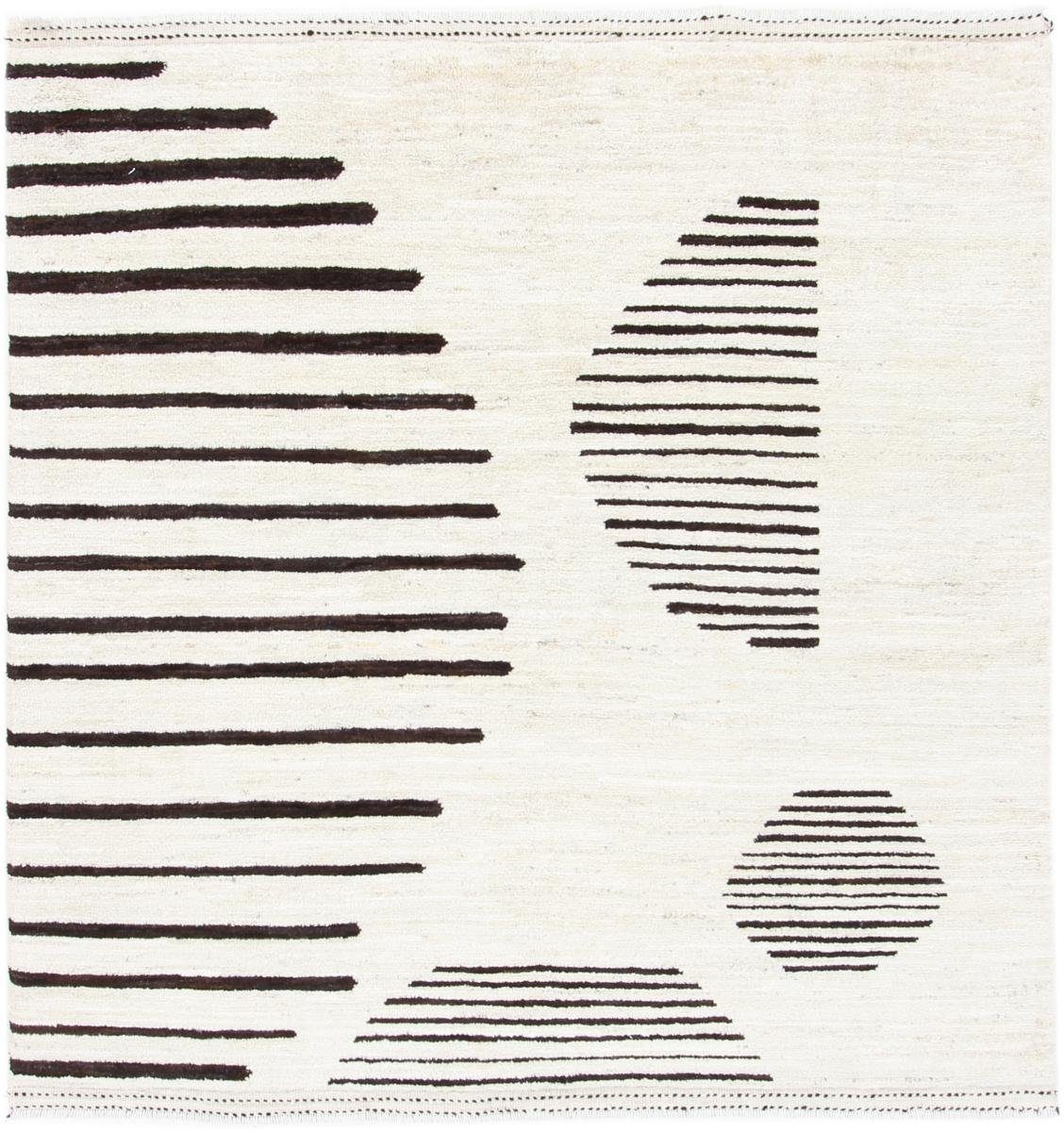 Orientteppich Berber Ela Design 172x179 Handgeknüpfter Moderner Orientteppich, Nain Trading, rechteckig, Höhe: 20 mm | Kurzflor-Teppiche