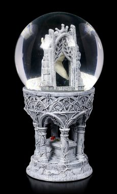 Figuren Shop GmbH Schneekugel Schneekugel Engel - Only Love Remains - Anne Stokes Fantasy