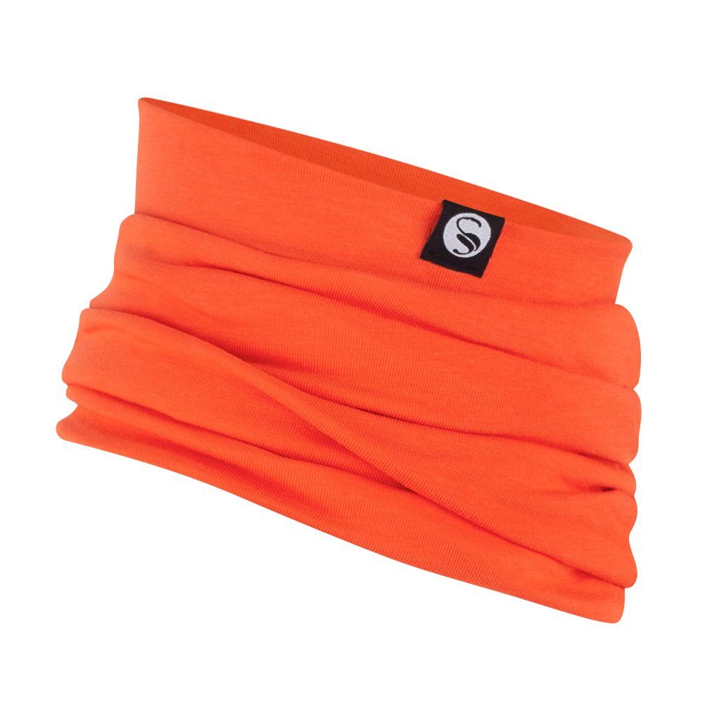 Soul® Stark Jersey-Material angenehmen Unisex, Multifunktionstuch Orange aus
